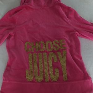 Juicy couture velour hoodie